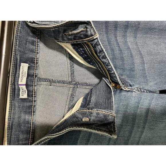 Riders by Lee Modern fit skinny size 14P blue jeans - Picture 3 of 8